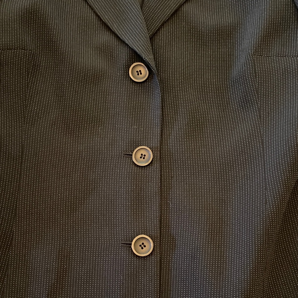 Ann Taylor Black Blazer Professional Suit Jacket - Picture 4 of 5